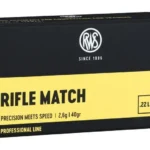 RWS .22 RIFLE MATCH 2,6g 40gr