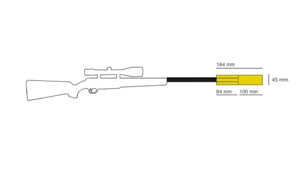 HAUSKEN Schalldämpfer HX-Ti3