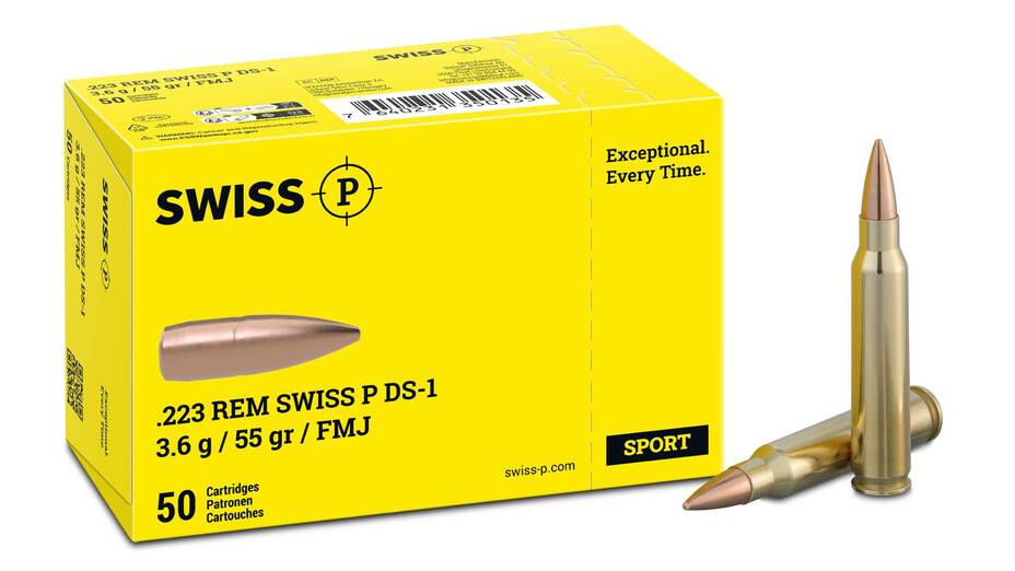 SWISS P .223 Rem. DS-1 4,1g/55gr