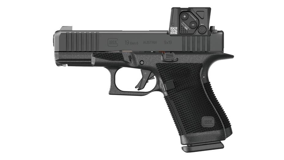 GLOCK Pistole G19 Gen6, 9mm Luger, A-CUT COA Combo