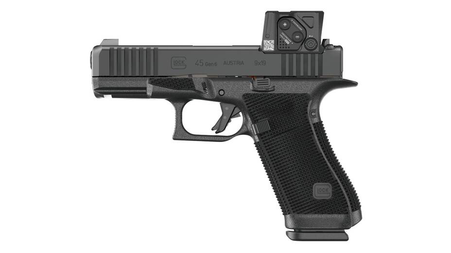 GLOCK Pistole G45 Gen6, 9mm Luger, A-CUT COA Combo