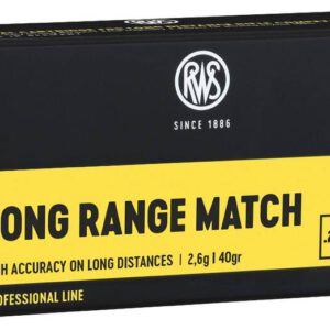 RWS .22 LONG RANGE MATCH 2,6g/40gr