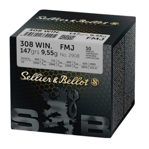 Sellier & Bellot .308 Win. FMJ 9,5g/147grs