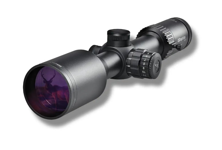 DDoptics V10 2-20x50 NXT MRAD | A4N | Manual Fiber