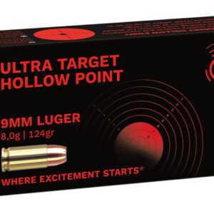 GECO 9 mm Luger Ultra Target Hollow Point 8,0g/124gr