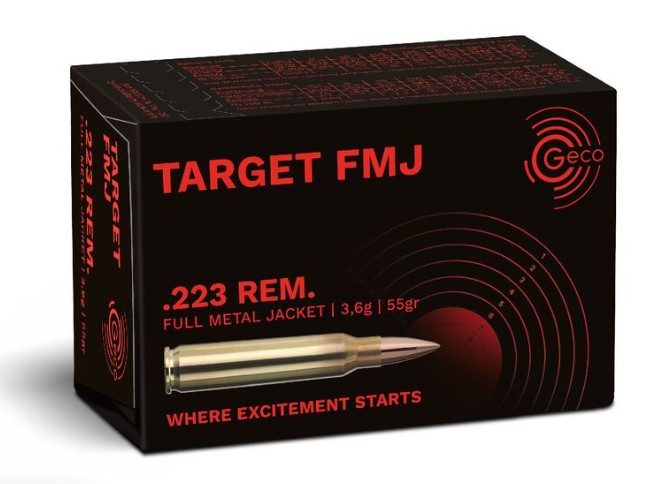 Geco Target .223Rem FMJ 3,6g/55gr