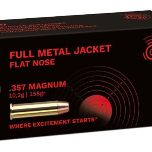 1000 Schuss GECO .357 Magnum Full Metal Jacket Flat Nose 10,2g/158gr