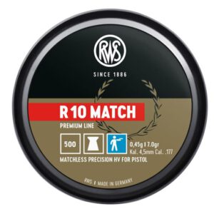 25.000 Diabolos LP RWS R 10 MATCH 0,45g/7,0gr Ø 4,48