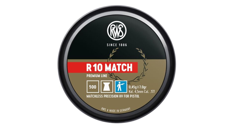 25.000 Diabolos LP RWS R 10 MATCH 0,45g/7,0gr Ø 4,50