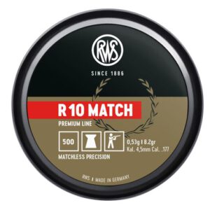25.000 Diabolos LG RWS R 10 MATCH 0,53g/8,2gr Ø 4,48