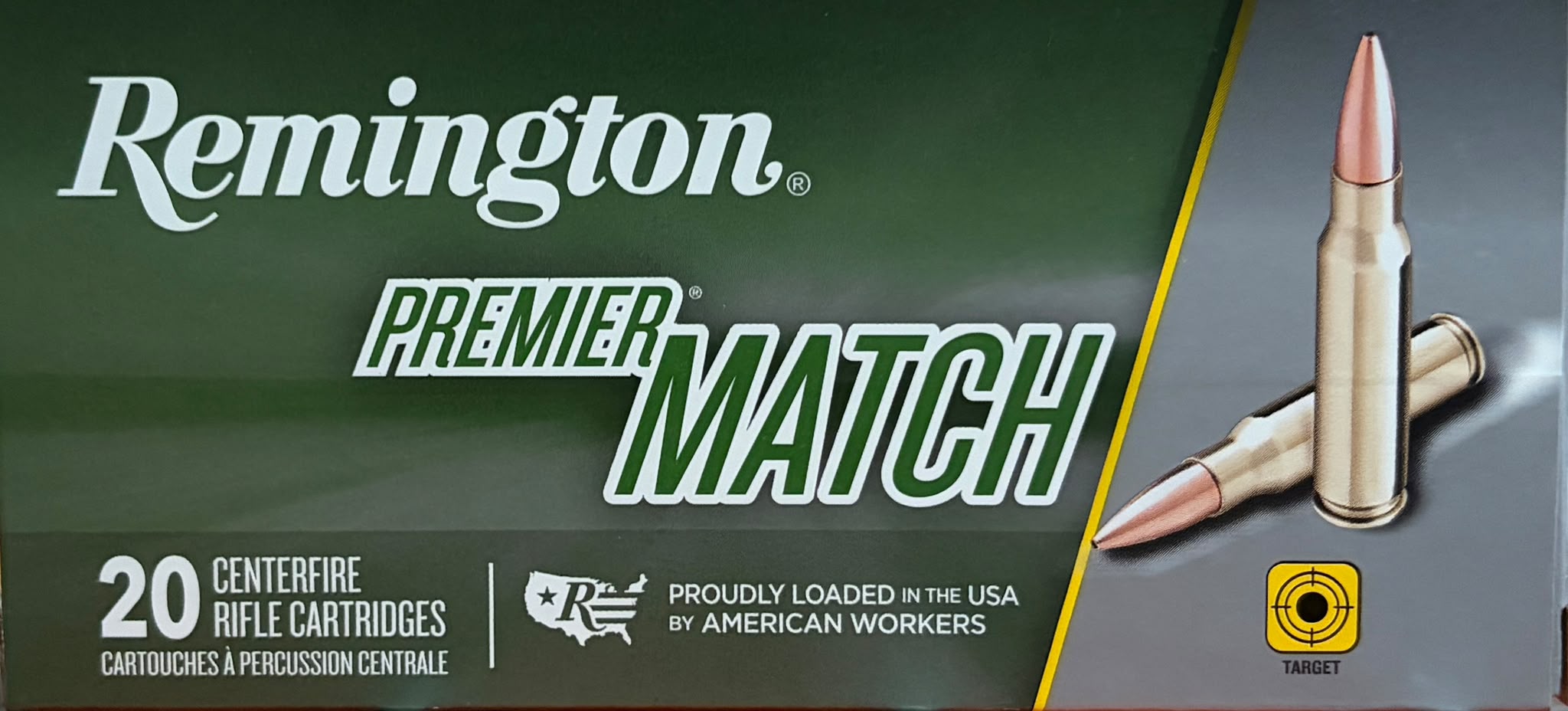 20 Schuss Remington Premier Match Matchking BTHP 52gr (Kopie)