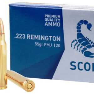 1000 Schuss STV Scorpio .223rem FMJ 55gr