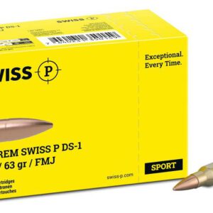 1000 Schuss SWISS P .223 Rem. DS-1 4,1g/63gr