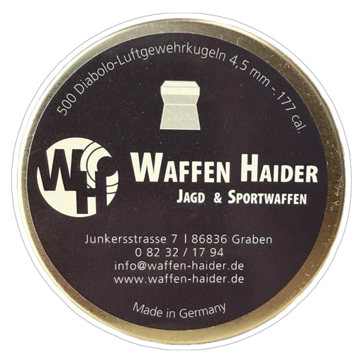 25.000 Diabolos WAFFEN HAIDER EDITION (Hersteller: H&N) .177/4,5